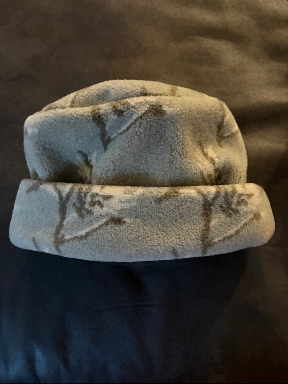 Vintage 1998 County Clothing Co Ice Green Fleece Hat Made in Canada